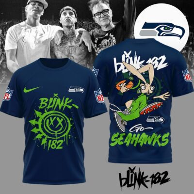 Seattle Seahawks | Premium NFL Blink 182 3D Shirt