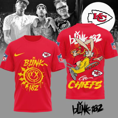 Kansas City Chiefs | Premium NFL Blink 182 3D Shirt