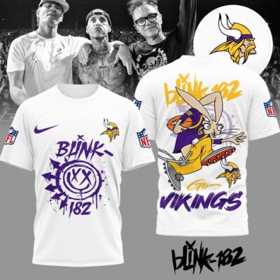 Minnesota Vikings | Premium NFL Blink 182 3D Shirt