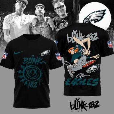 Philadelphia Eagles | Premium NFL Blink 182 3D Shirt