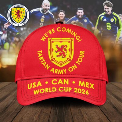 Scotland | Premium We're Coming Classic Cap - Red