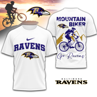 Baltimore Ravens | Premium NFL Mountain Biker 3D Shirt