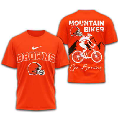 Cleveland Browns | Premium NFL Mountain Biker 3D Shirt