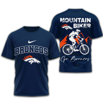 Denver Broncos | Premium NFL Mountain Biker 3D Shirt