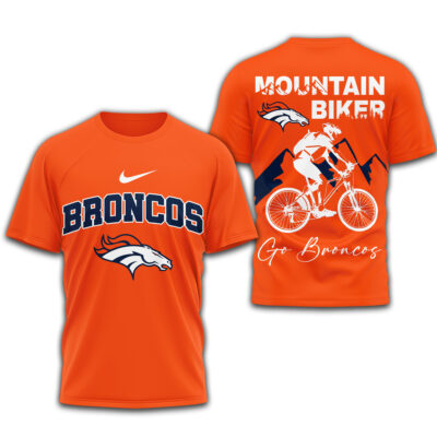Denver Broncos | Premium NFL Mountain Biker 3D Shirt
