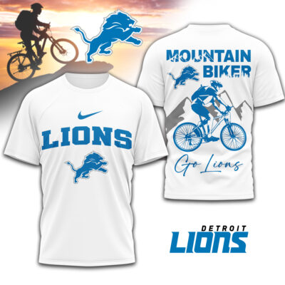 Detroit Lions | Premium NFL Mountain Biker 3D Shirt