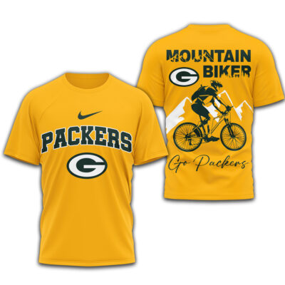 Green Bay Packers | Premium NFL Mountain Biker 3D Shirt
