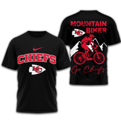 Kansas City Chiefs | Premium NFL Mountain Biker 3D Shirt