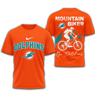 Miami Dolphins | Premium NFL Mountain Biker 3D Shirt