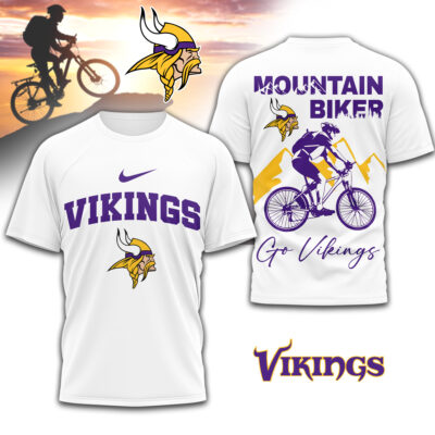 Minnesota Vikings | Premium NFL Mountain Biker 3D Shirt