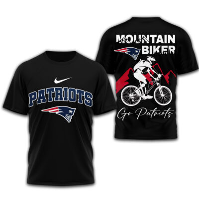 New England Patriots | Premium NFL Mountain Biker 3D Shirt