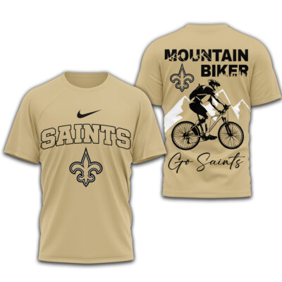 New Orleans Saints | Premium NFL Mountain Biker 3D Shirt