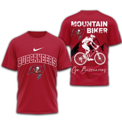 Tampa Bay Buccaneers | Premium NFL Mountain Biker 3D Shirt