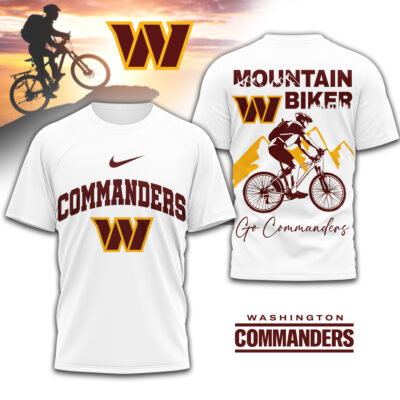 Washington Commanders | Premium NFL Mountain Biker 3D Shirt