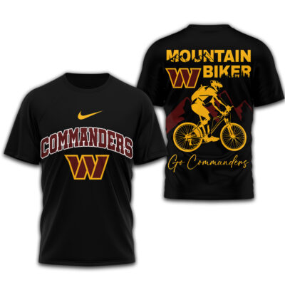 Washington Commanders | Premium NFL Mountain Biker 3D Shirt