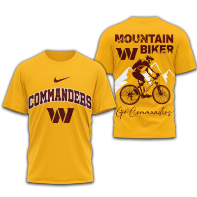 Washington Commanders | Premium NFL Mountain Biker 3D Shirt