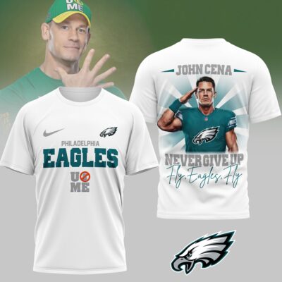 Philadelphia Eagles | Premium NFL John Cena Fan 3D Shirt