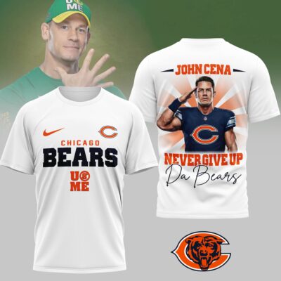 Chicago Bears | Premium NFL John Cena Fan 3D Shirt