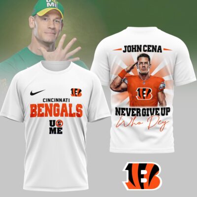 Cincinnati Bengals | Premium NFL John Cena Fan 3D Shirt