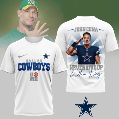 Dallas Cowboys | Premium NFL John Cena Fan 3D Shirt