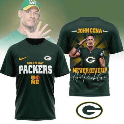 Green Bay Packers | Premium NFL John Cena Fan 3D Shirt
