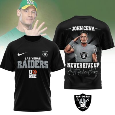 Las Vegas Raiders | Premium NFL John Cena Fan 3D Shirt