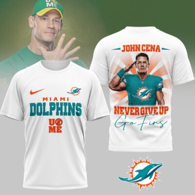 Miami Dolphins | Premium NFL John Cena Fan 3D Shirt