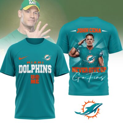 Miami Dolphins | Premium NFL John Cena Fan 3D Shirt