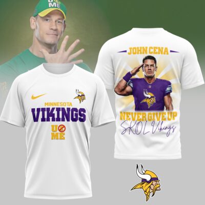 Minnesota Vikings | Premium NFL John Cena Fan 3D Shirt