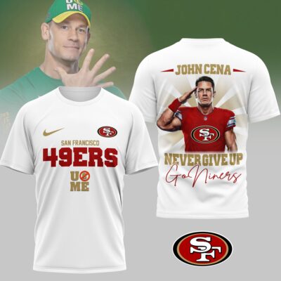 San Francisco 49ers | Premium NFL John Cena Fan 3D Shirt