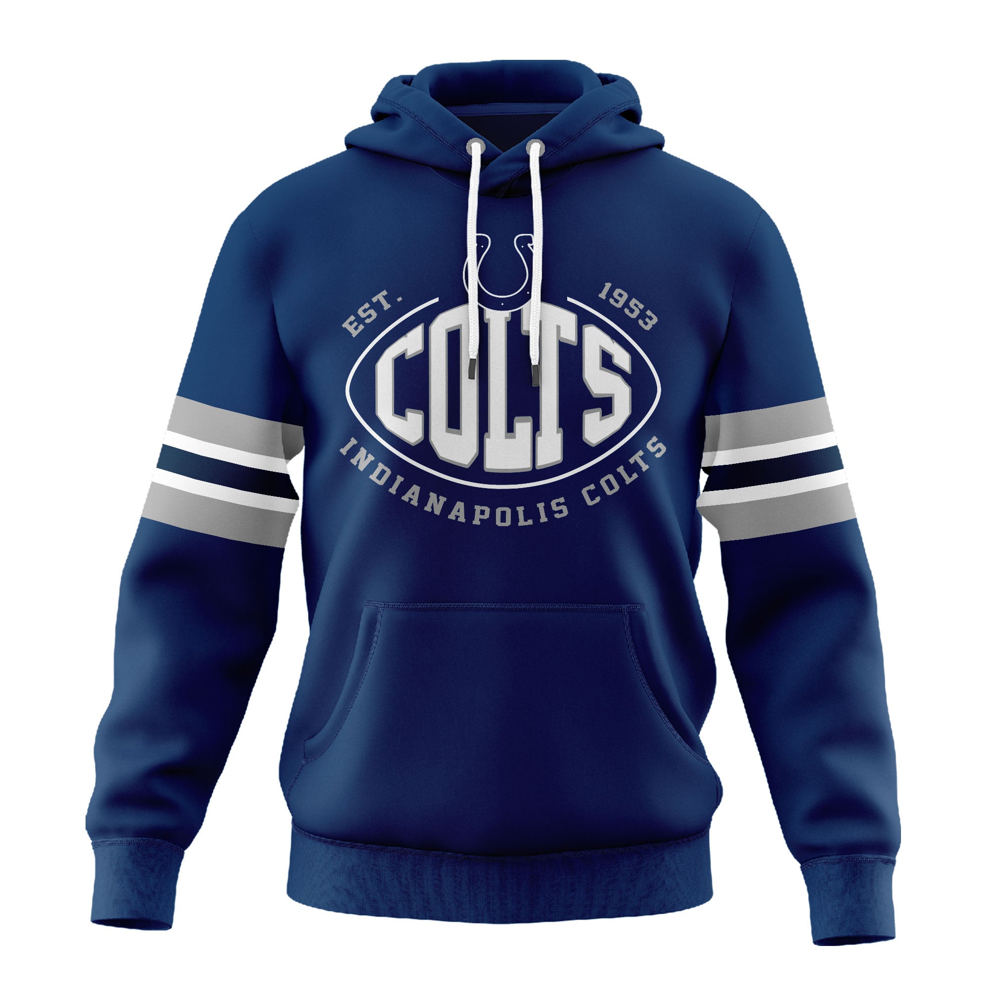 Indianapolis Colts | Premium NFL Hanukkah Day Hoodie - Image 2