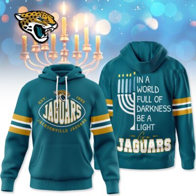 Jacksonville Jaguars | Premium NFL Hanukkah Day Hoodie