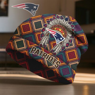 New England Patriots | Premium NFL Native American Heritage Beanie Hat