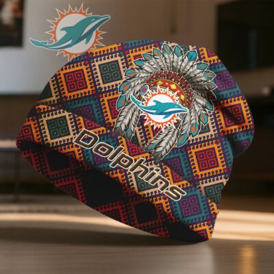 Miami Dolphins | Premium NFL Native American Heritage Beanie Hat