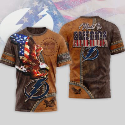 Tampa Bay Lightning | Premium NHL Made In America 250 Years of America HY