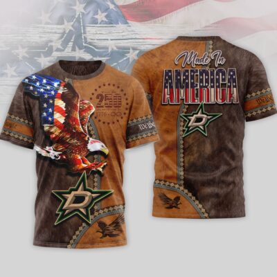Dallas Stars | Premium NHL Made In America 250 Years of America HY