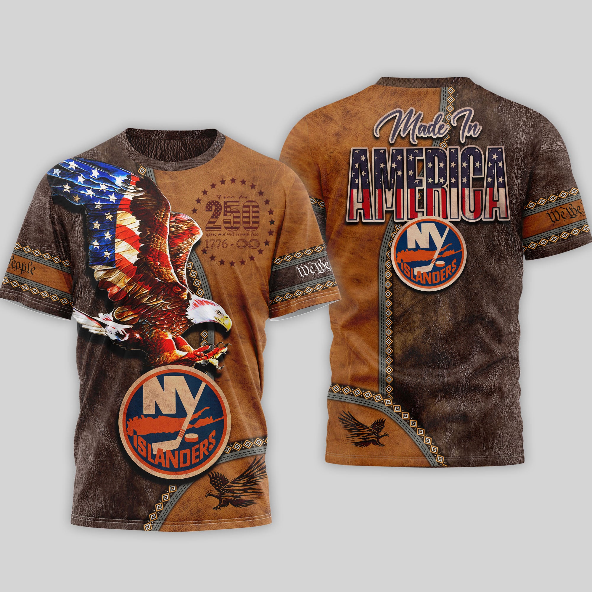 New York Islanders | Premium NHL Made In America 250 Years of America HY - Image 2