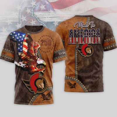 Ottawa Senators | Premium NHL Made In America 250 Years of America HY