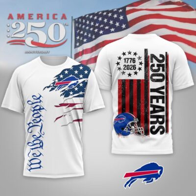 Buffalo Bills | Premium NFL We The People USA 250th Anniversary T-shirt