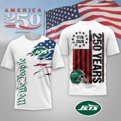 New York Jets | Premium NFL We The People USA 250th Anniversary T-shirt
