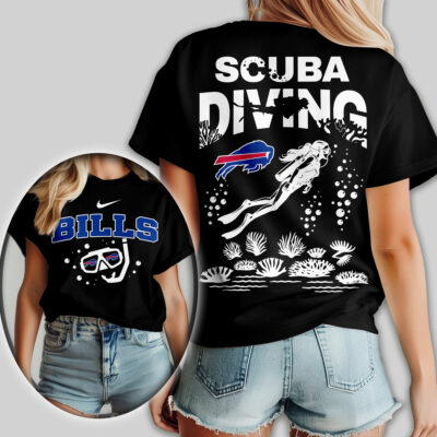Buffalo Bills | Premium NFL Scuba Diving Women Shirt