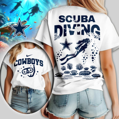 Dallas Cowboys | Premium NFL Scuba Diving Women Shirt