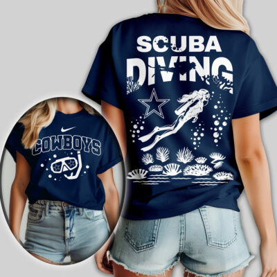 Dallas Cowboys | Premium NFL Scuba Diving Women Shirt