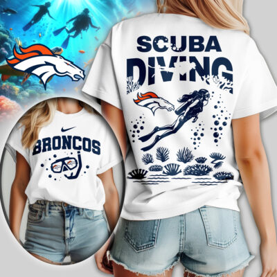Denver Broncos | Premium NFL Scuba Diving Women Shirt