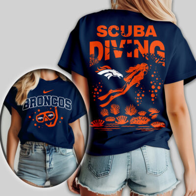 Denver Broncos | Premium NFL Scuba Diving Women Shirt