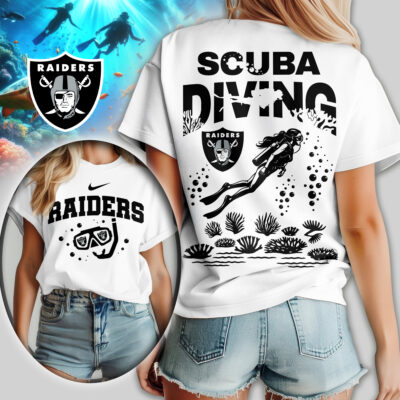 Las Vegas Raiders | Premium NFL Scuba Diving Women Shirt
