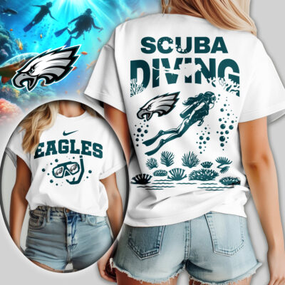 Philadelphia Eagles | Premium NFL Scuba Diving Women Shirt