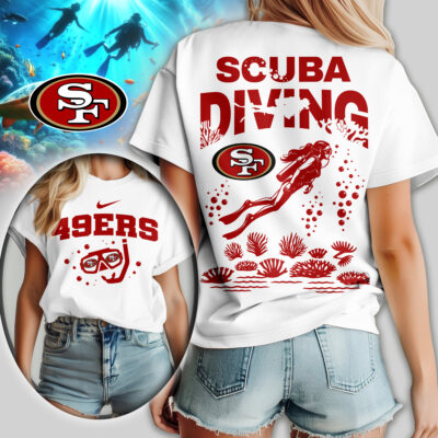 San Francisco 49ers | Premium NFL Scuba Diving Women Shirt