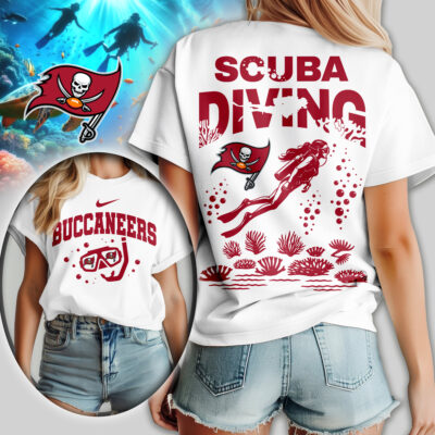 Tampa Bay Buccaneers | Premium NFL Scuba Diving Women Shirt