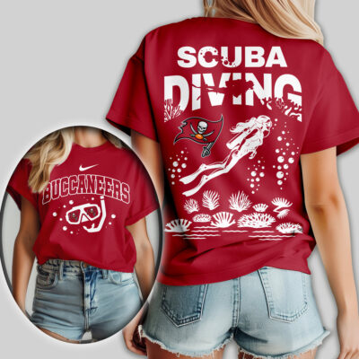 Tampa Bay Buccaneers | Premium NFL Scuba Diving Women Shirt